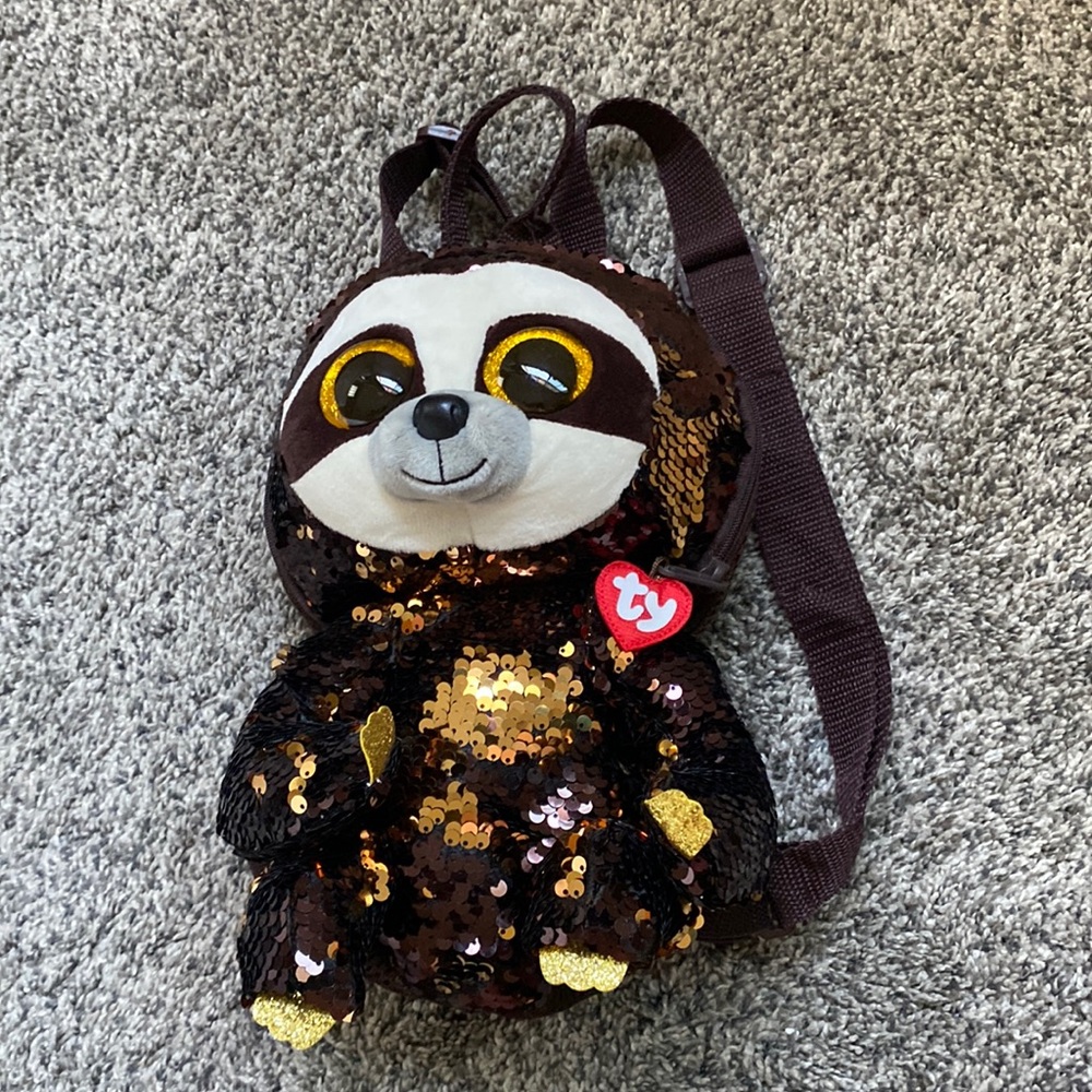 TY beanie baby backpack